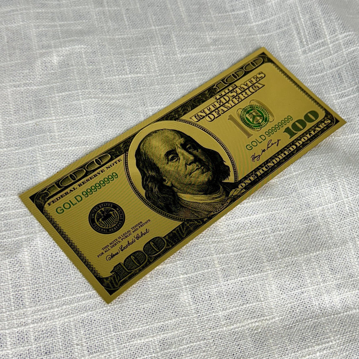 Golden Foil Bill