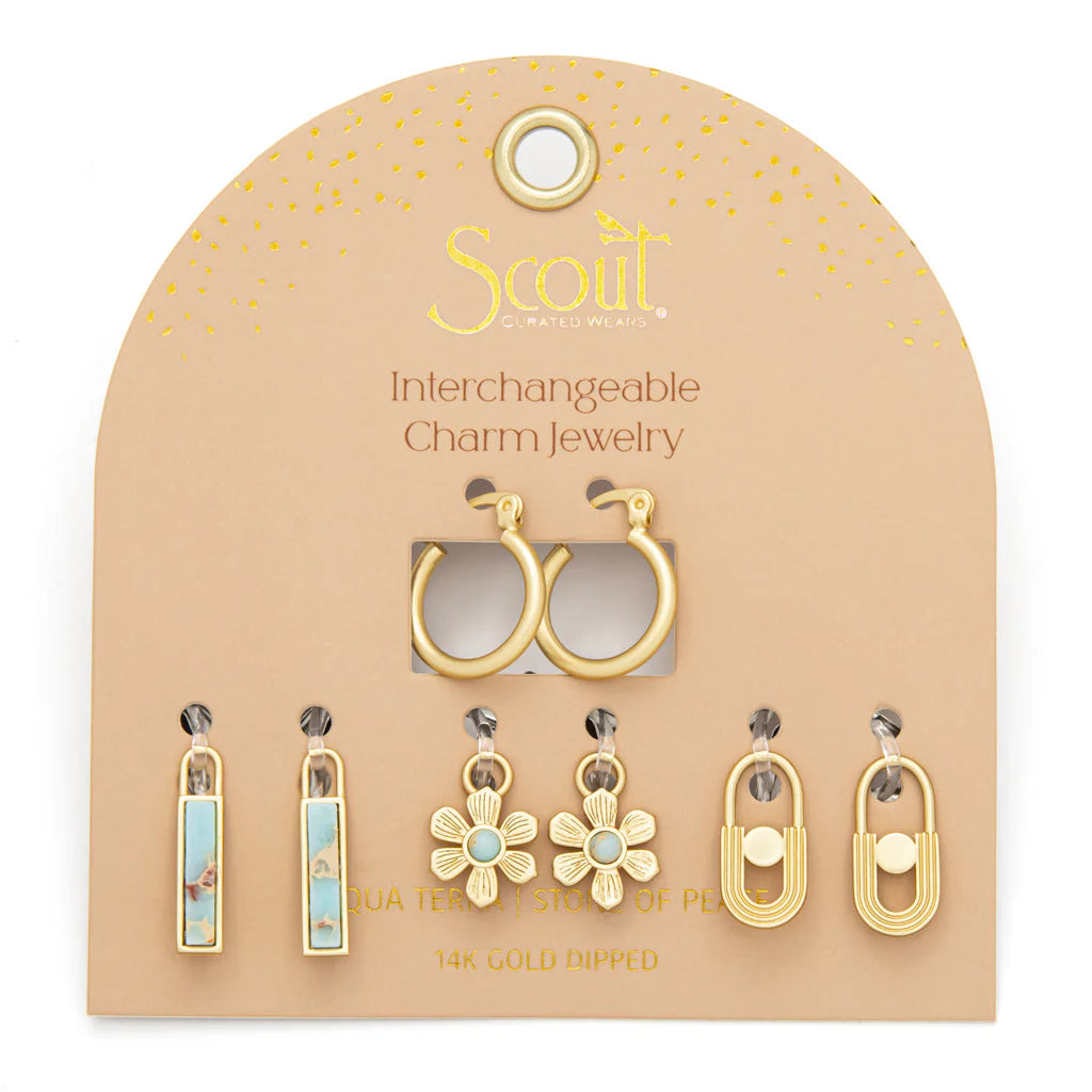 Charm Earring Set