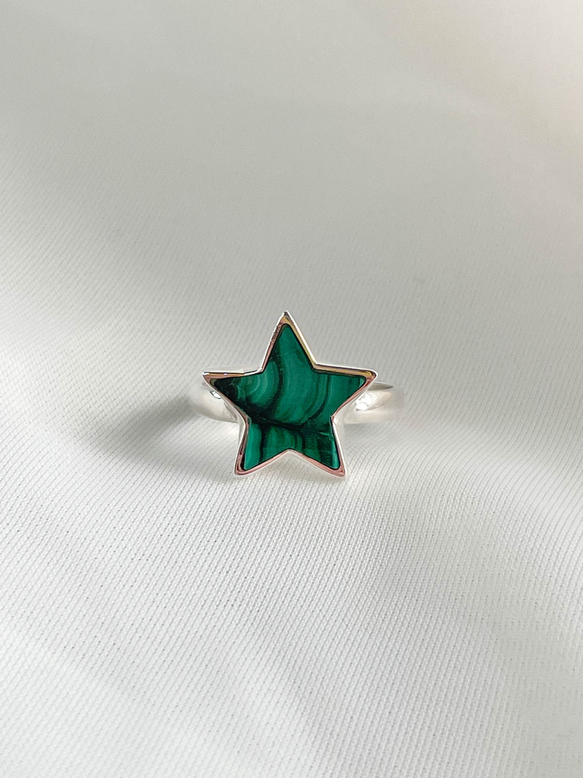 Large Star Crystal Ring