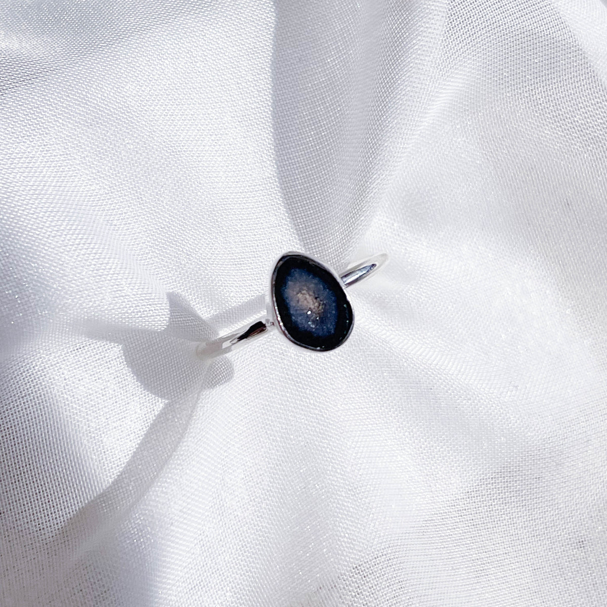 Geode Stackable Crystal Ring