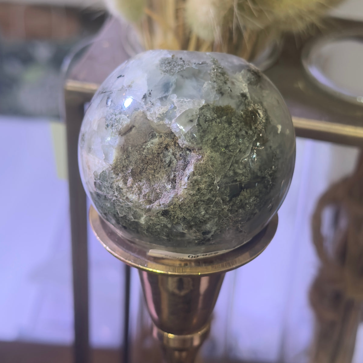 Prehnite Small Crystal Sphere
