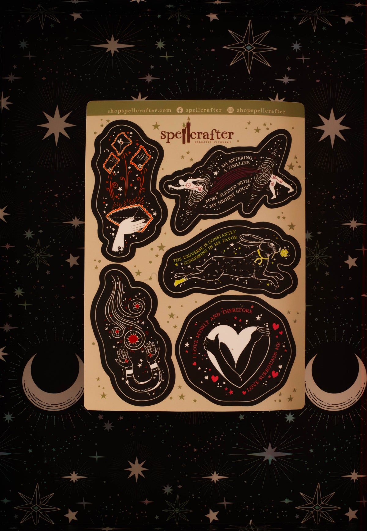 Spellcrafter Sticker Sheet