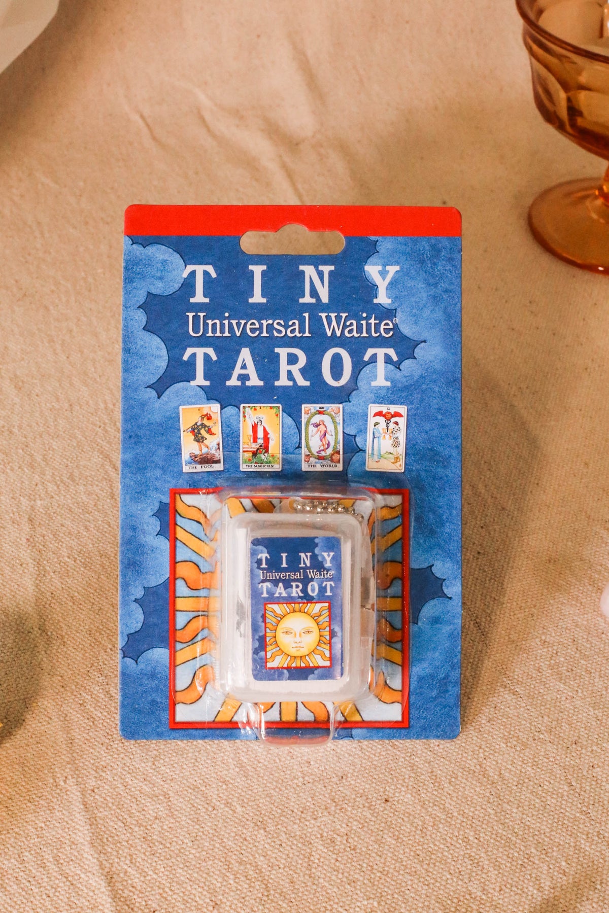 Tiny Tarot Keychain