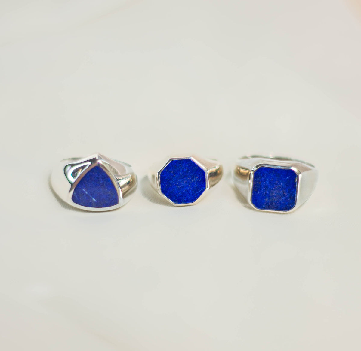 Lapis Lazuli Men's Sterling Silver Ring