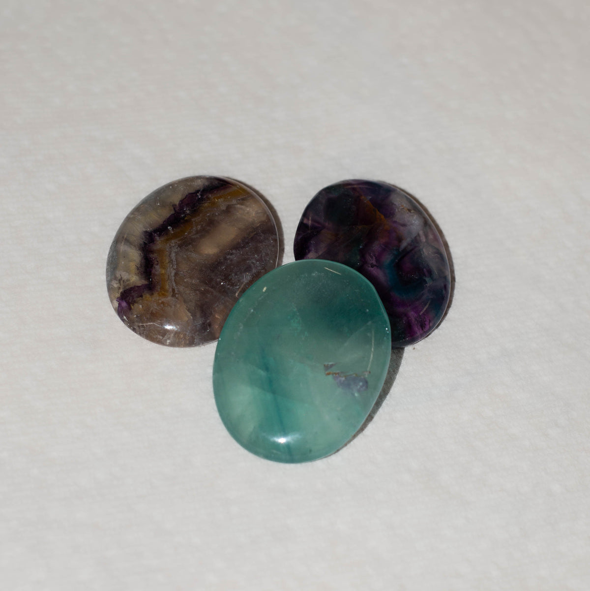 Rainbow Fluorite Calming Stone