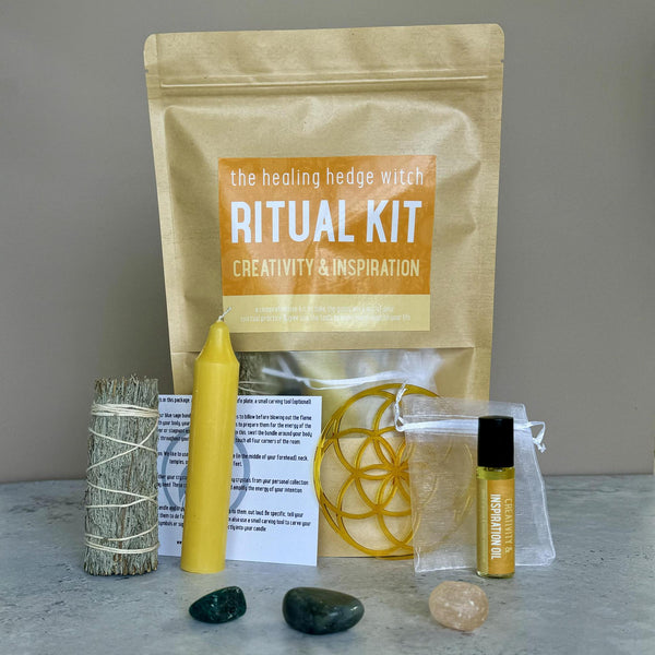 Inspiration & Creativity Ritual kit - The Healing Hedge Witch