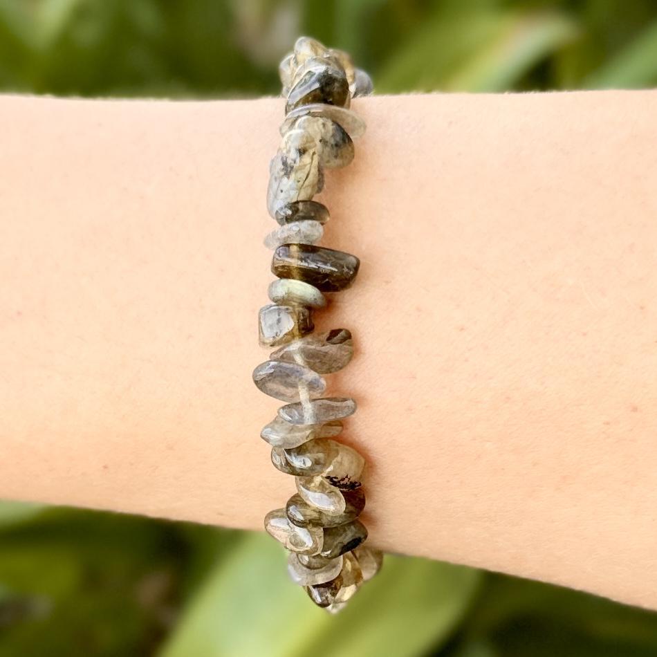 Labradorite Crystal Bracelet chip