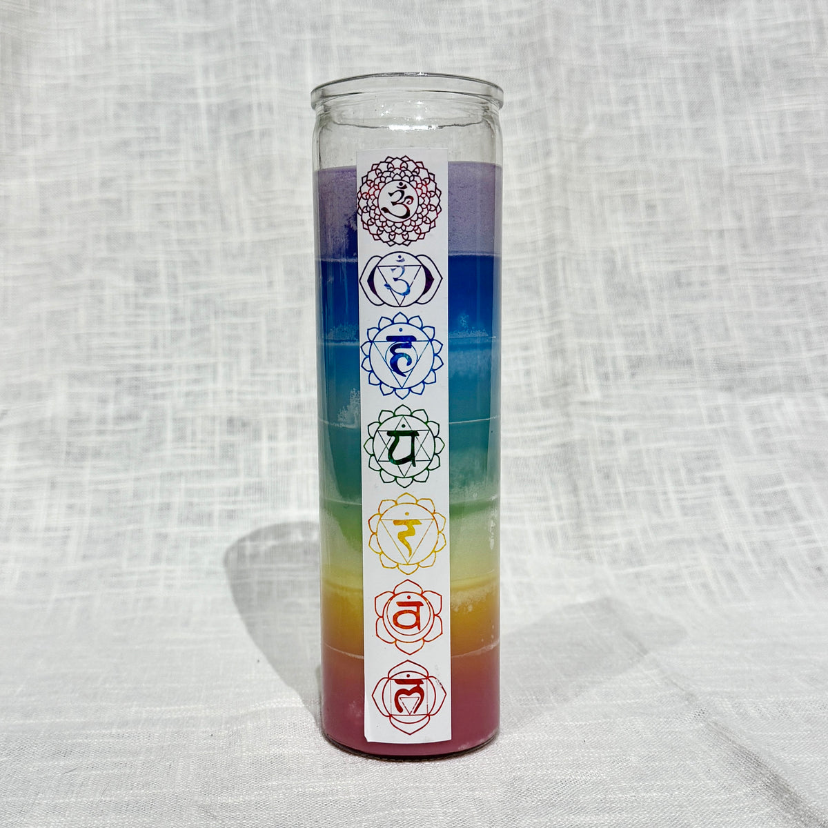 Layered Chakra Ritual Candle