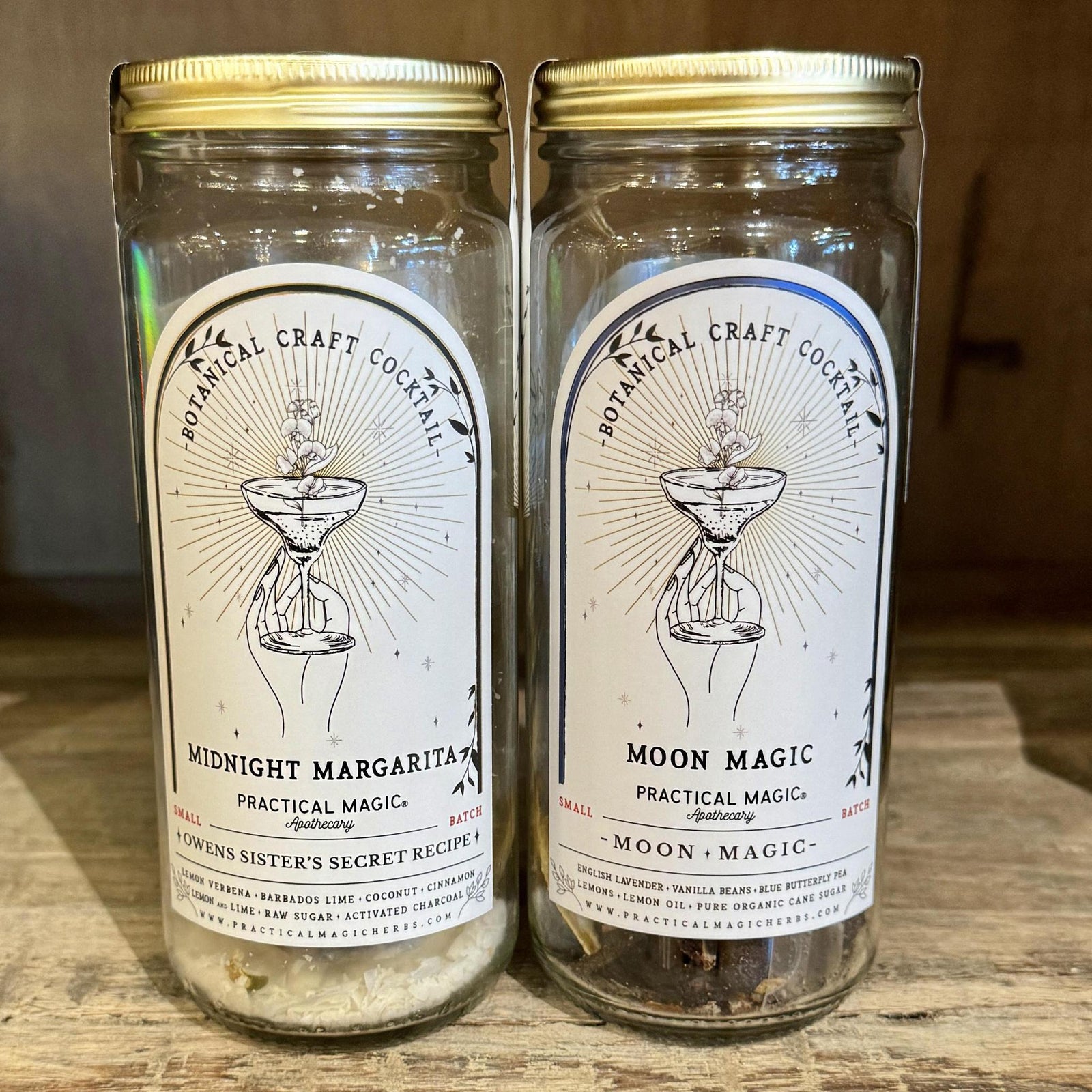 Magic Cocktail Kit makes 8 to 10 drinks midnight margarita and moon magic