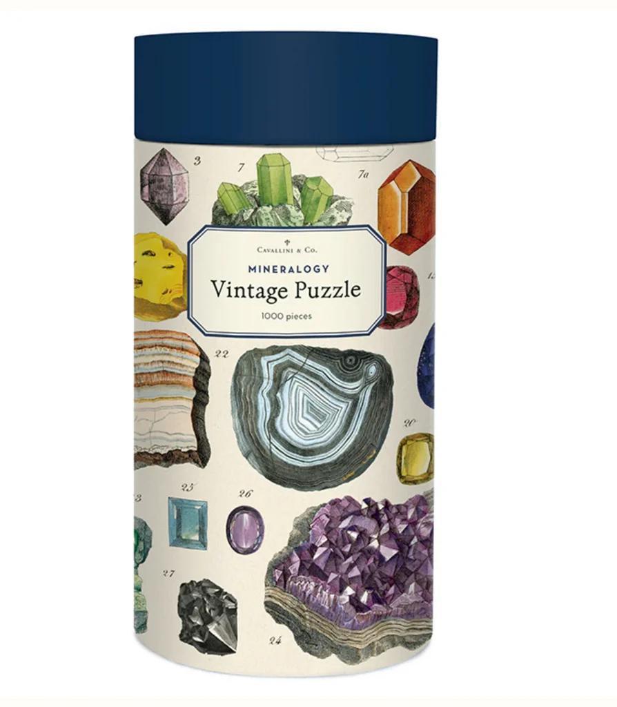 Mineralogie Vintage Puzzle