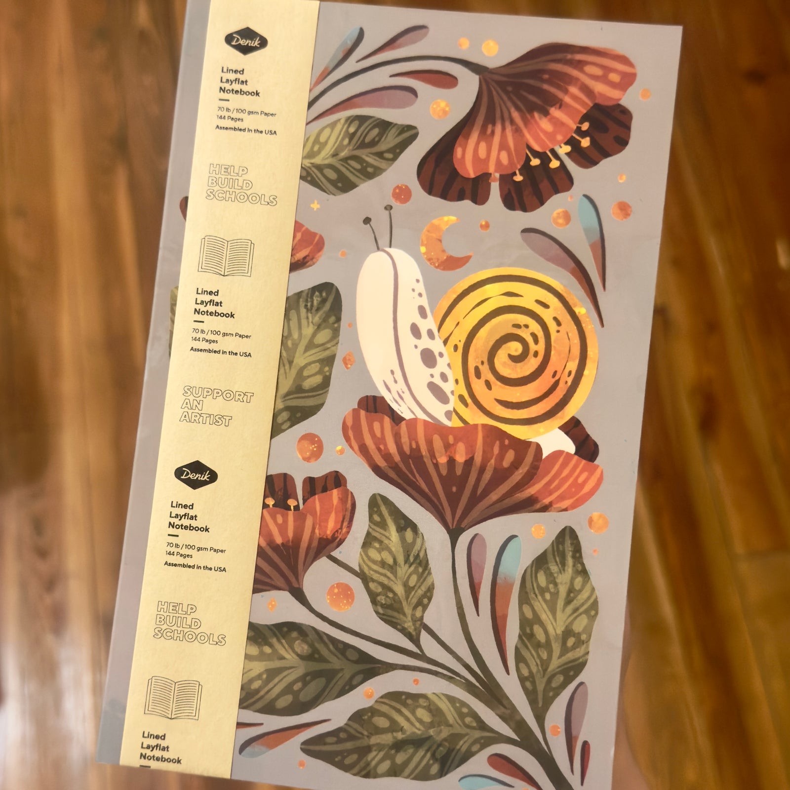 Moonlight Snail Classic Layflat Journal