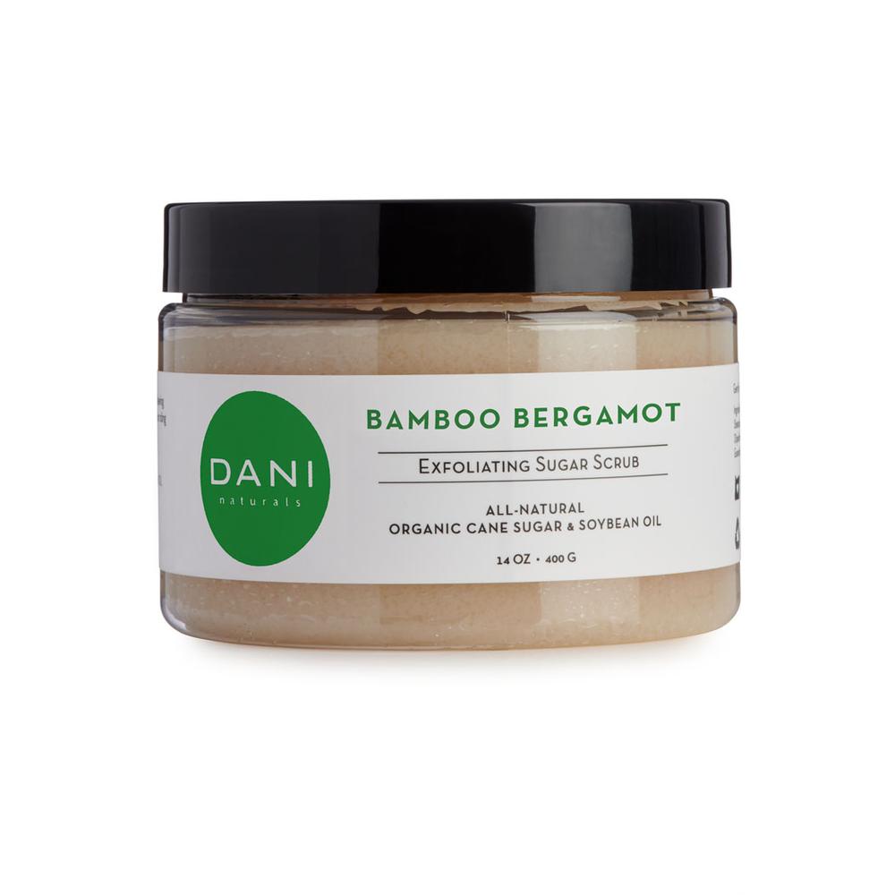 Natural Sugar Scrub bamboo bergamot