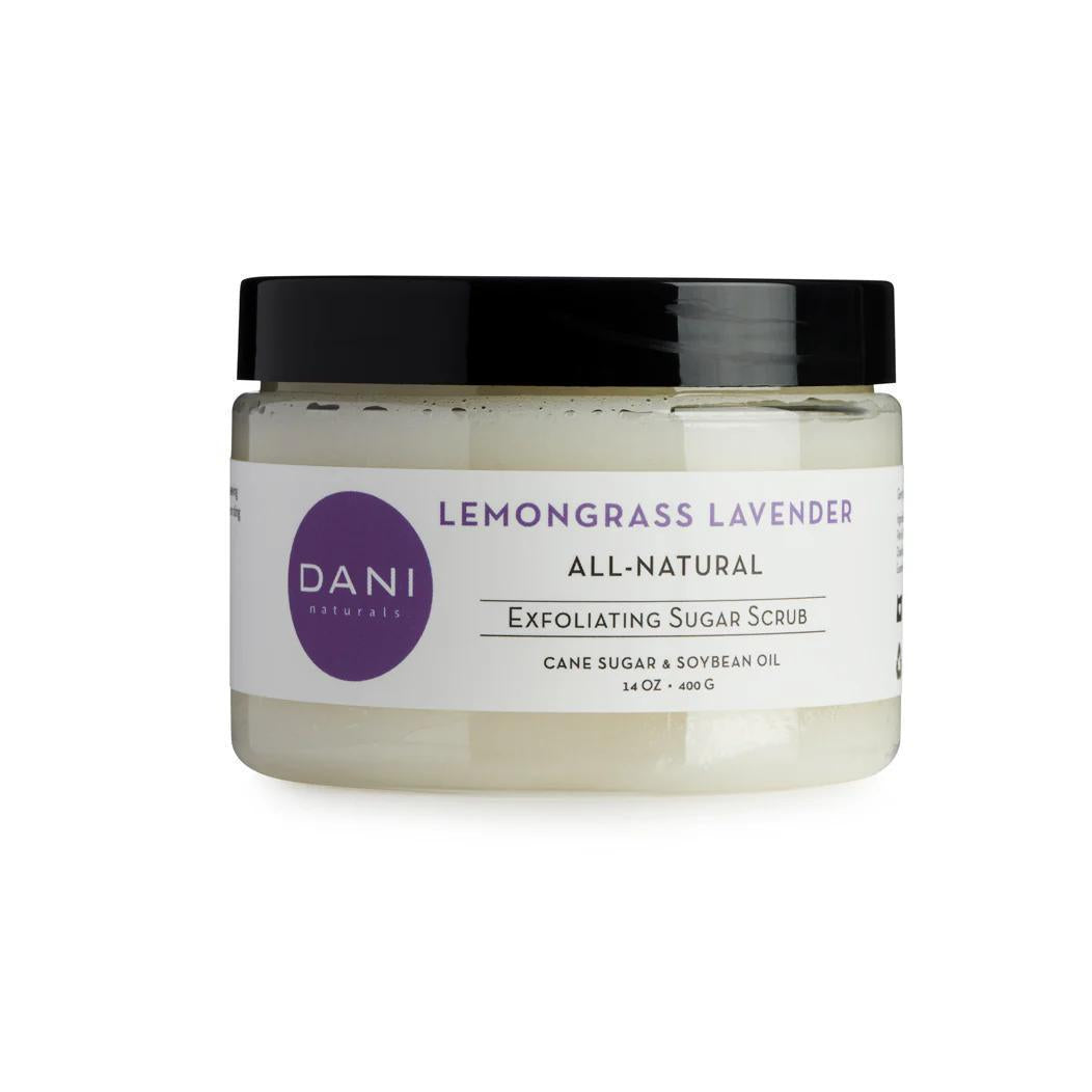 Natural Sugar Scrub lemongrass lavender