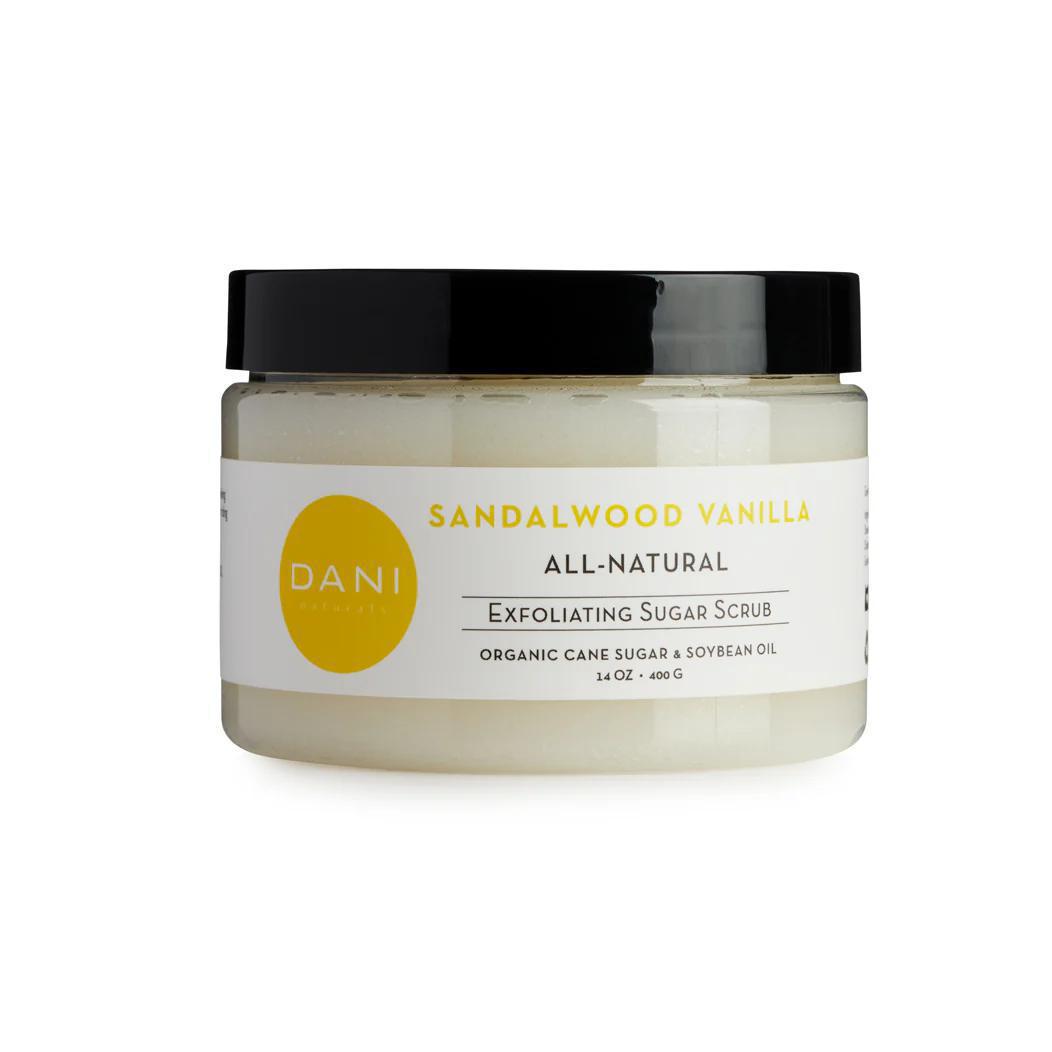 Natural Sugar Scrub sandalood vanilla