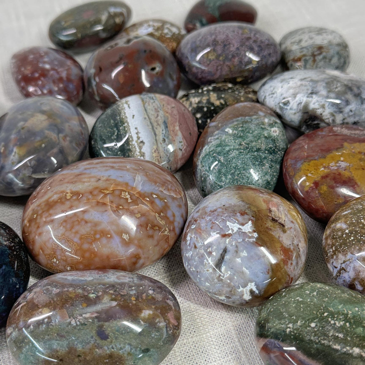 Ocean Jasper Palm Stone