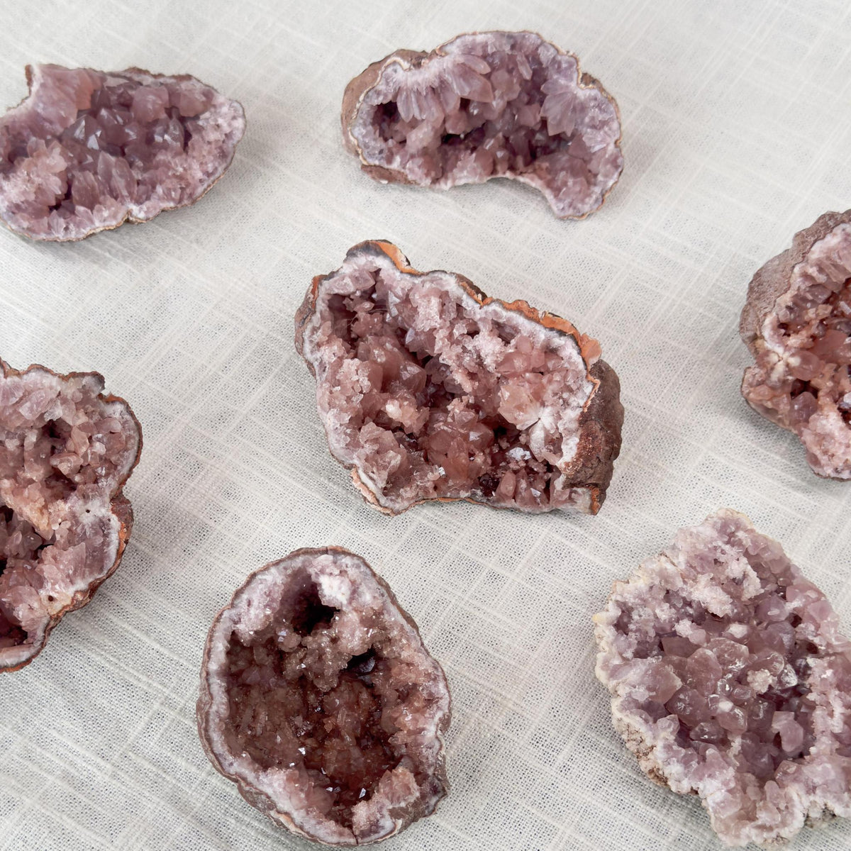 Pink Amethyst Geode