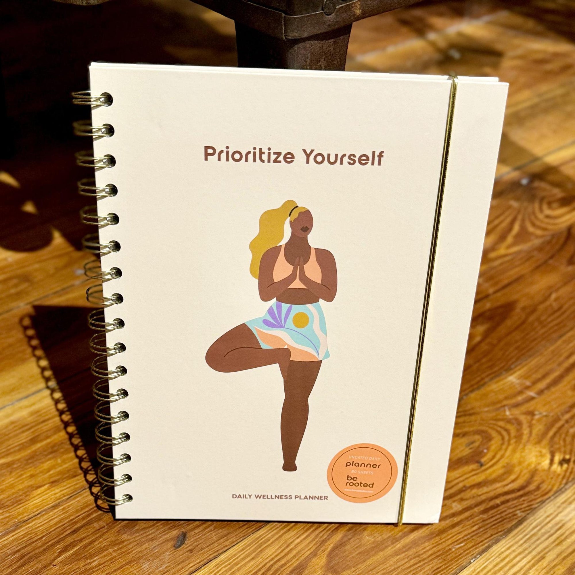 Prioritize Yourself Daily Wellness Planner