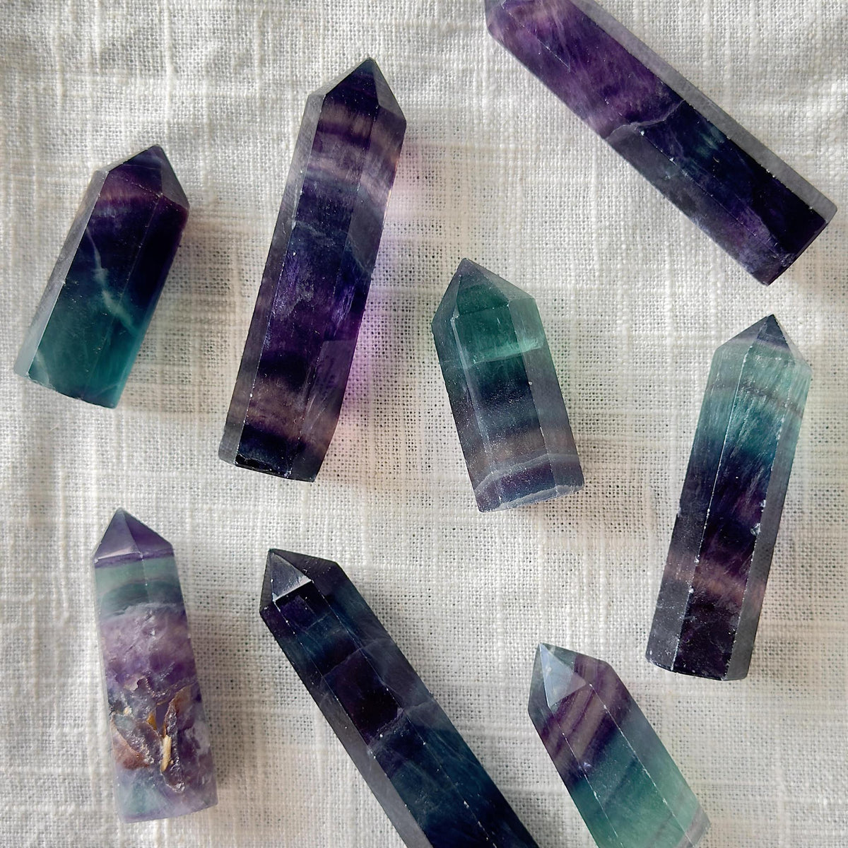 Rainbow Fluorite Mini Tower Intuitively Chosen