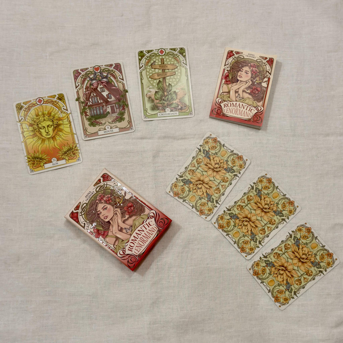 Romantic Lenormand Oracle Deck