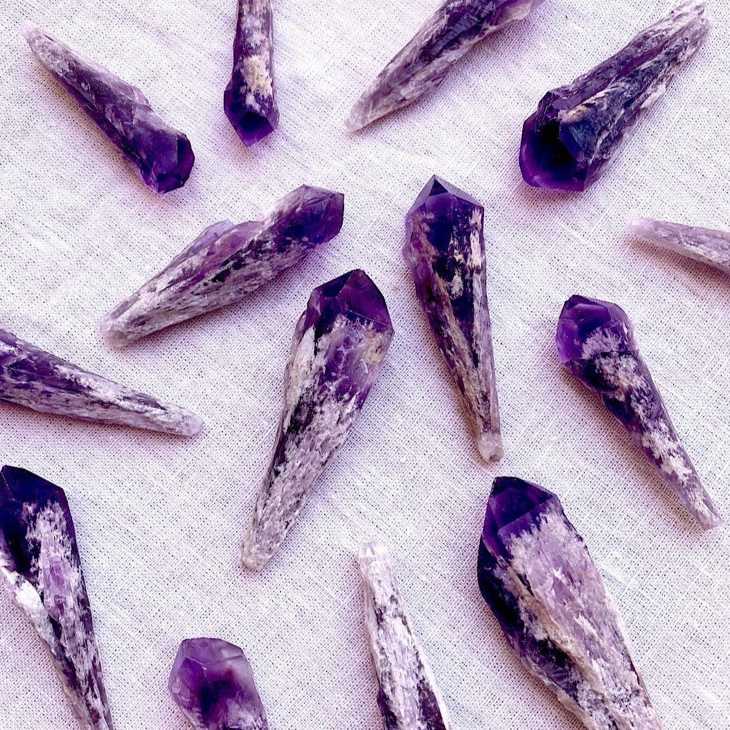 Rough Amethyst Points