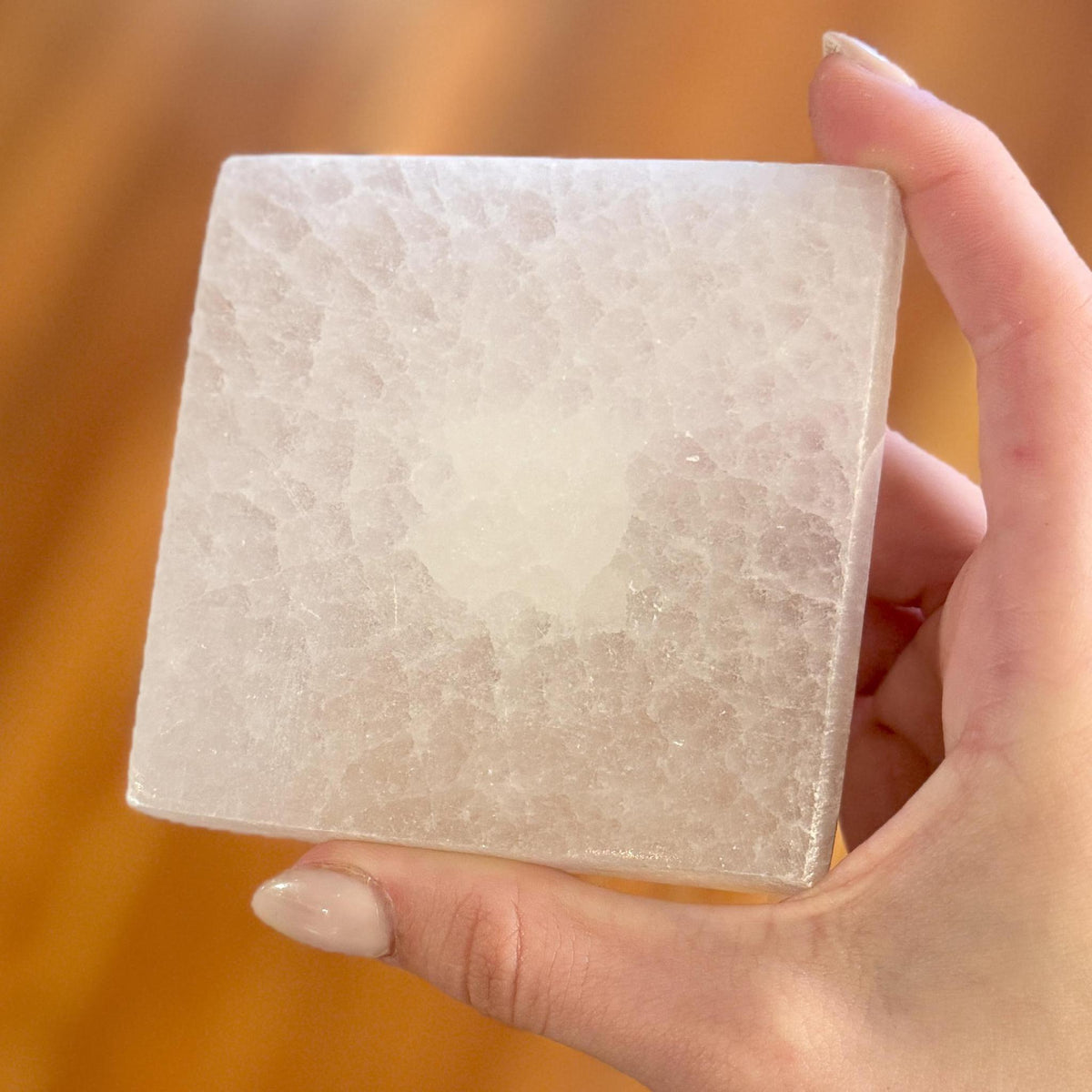 Selenite Square Plate regular