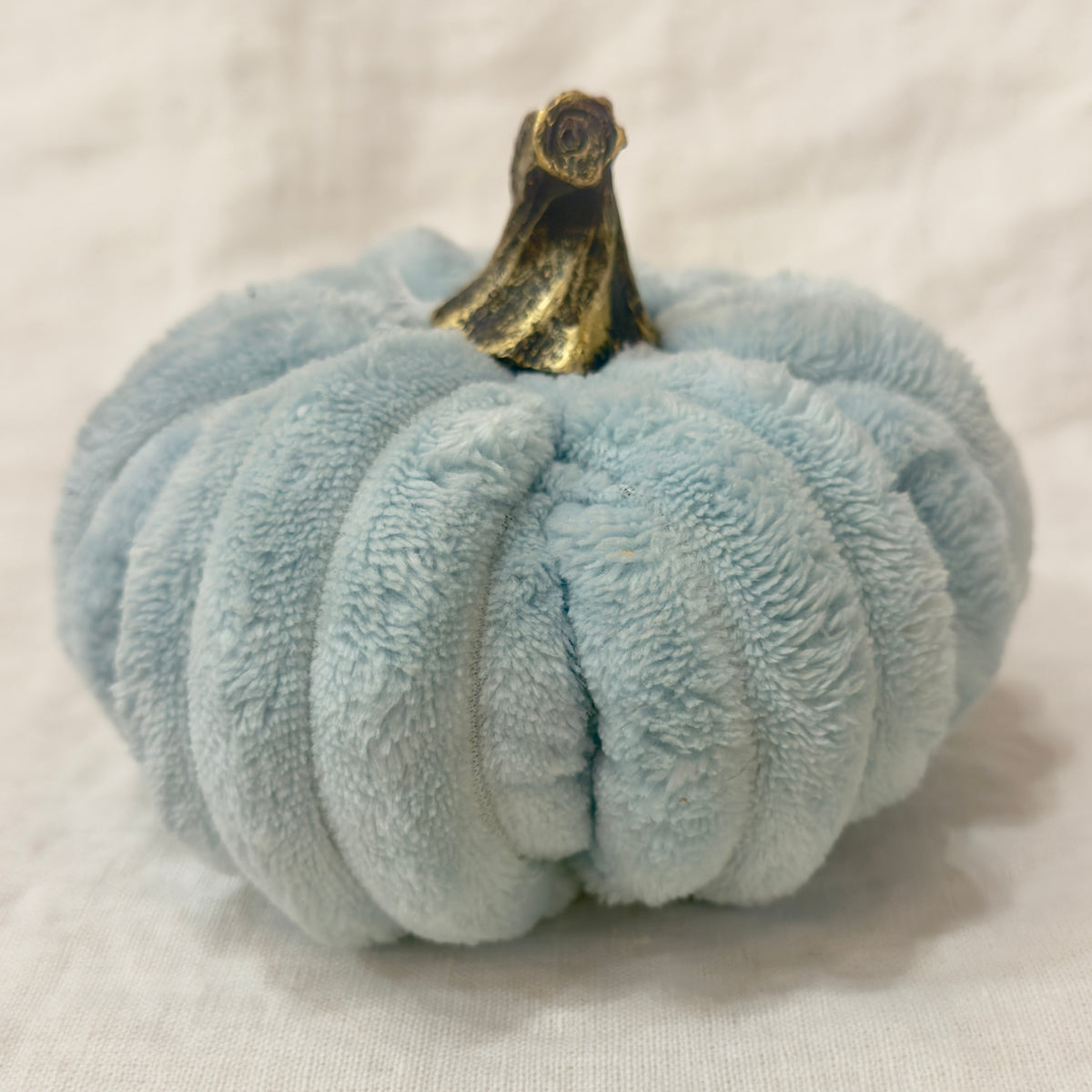 Small Plush Aqua Pumpkin