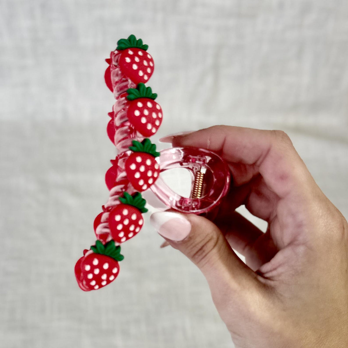 Strawberry Claw Clip