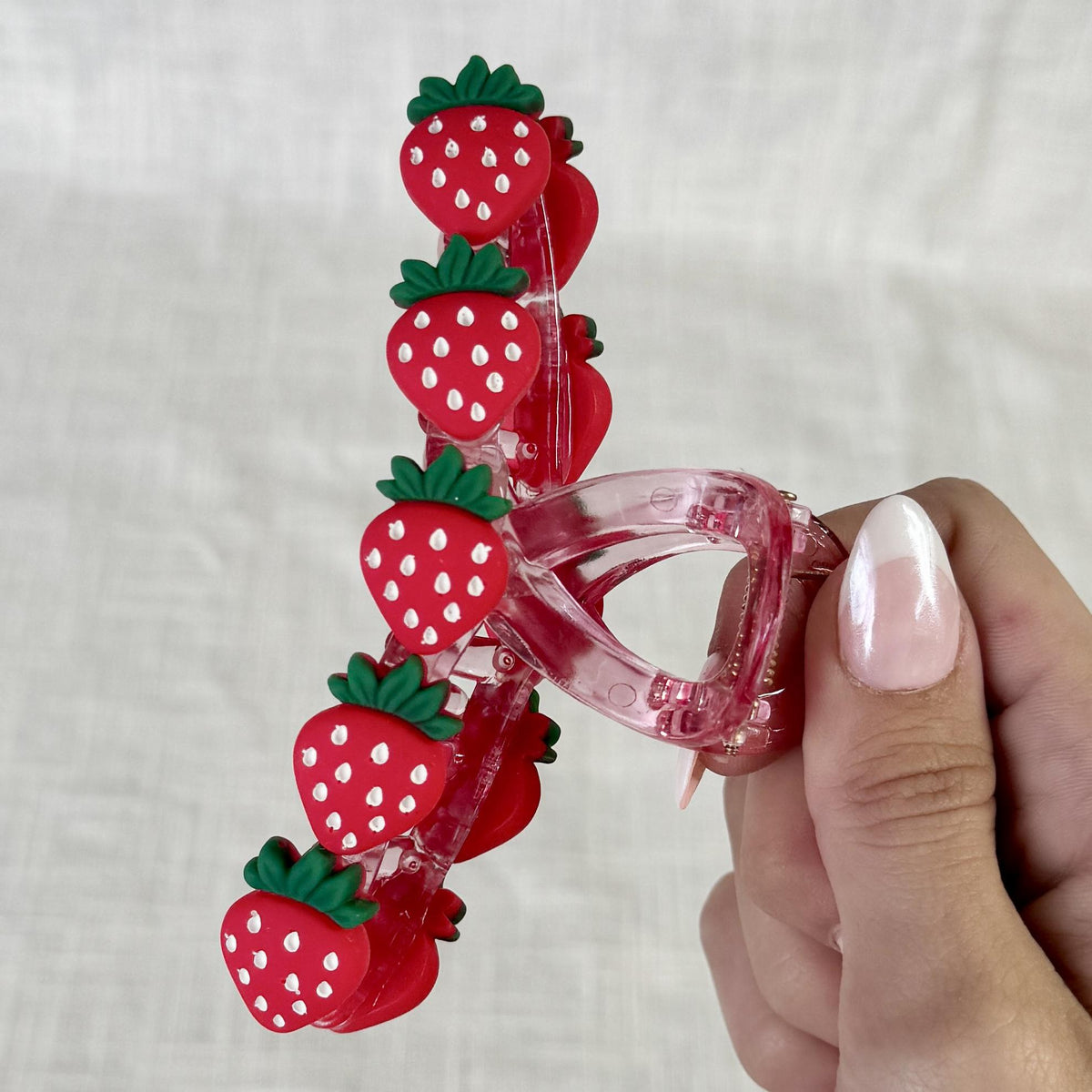 Strawberry Claw Clip