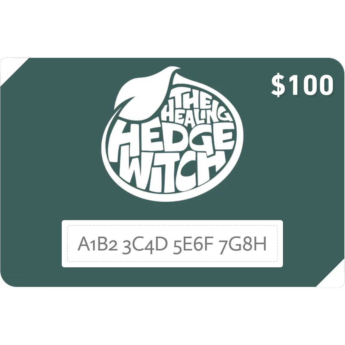 Healing Hedge Witch Gift Card