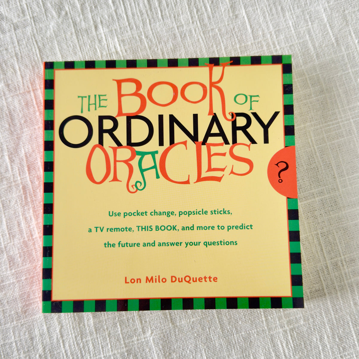 The Book Of Ordinary Oracles