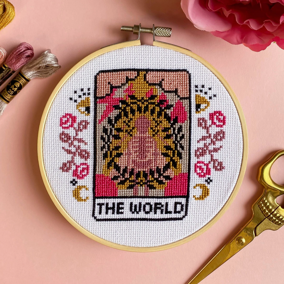 The World Tarot Cross Stitch Kit