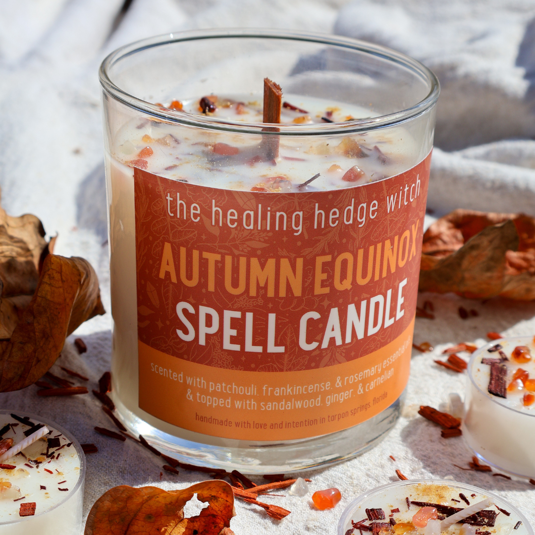 Autumn Equinox Spell Candle