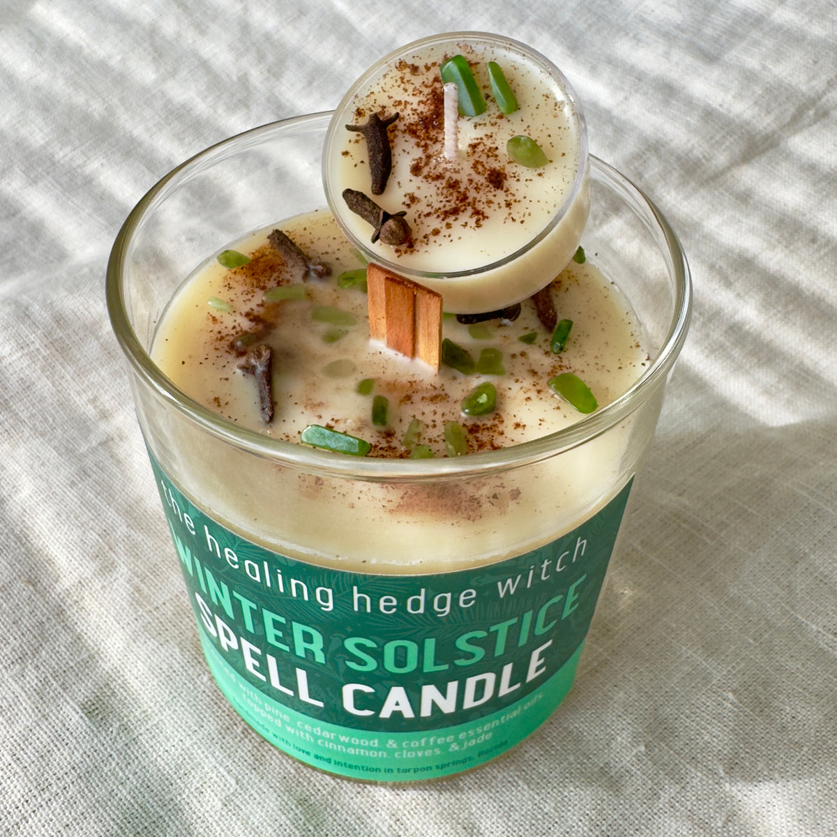 Winter Solstice Spell Candle