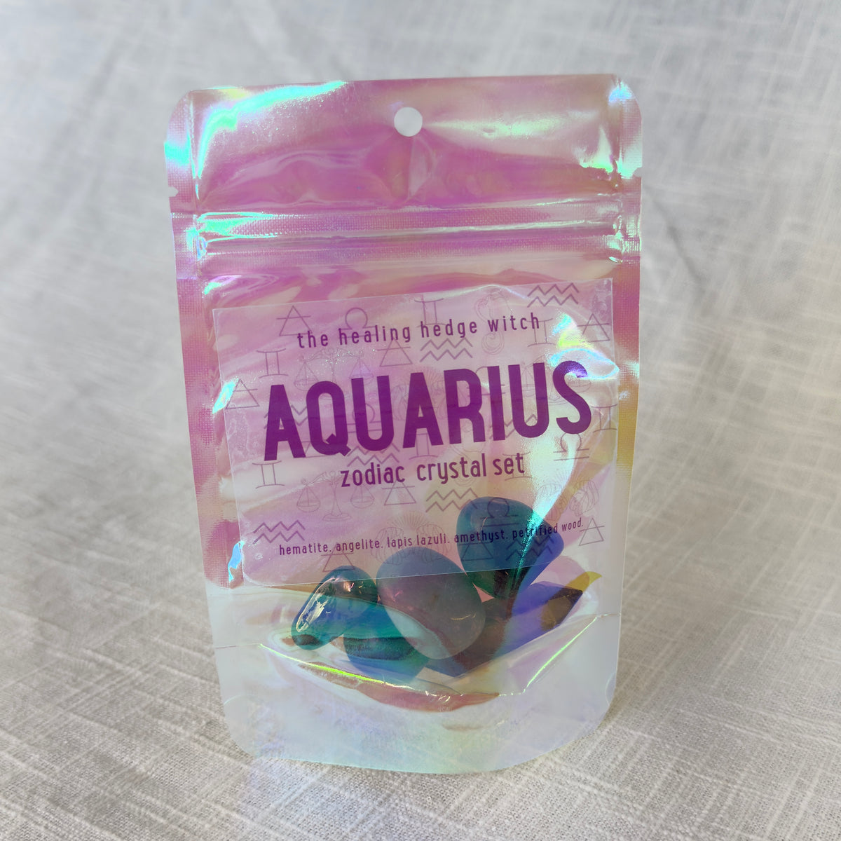 Zodiac Crystal Kit aquarius