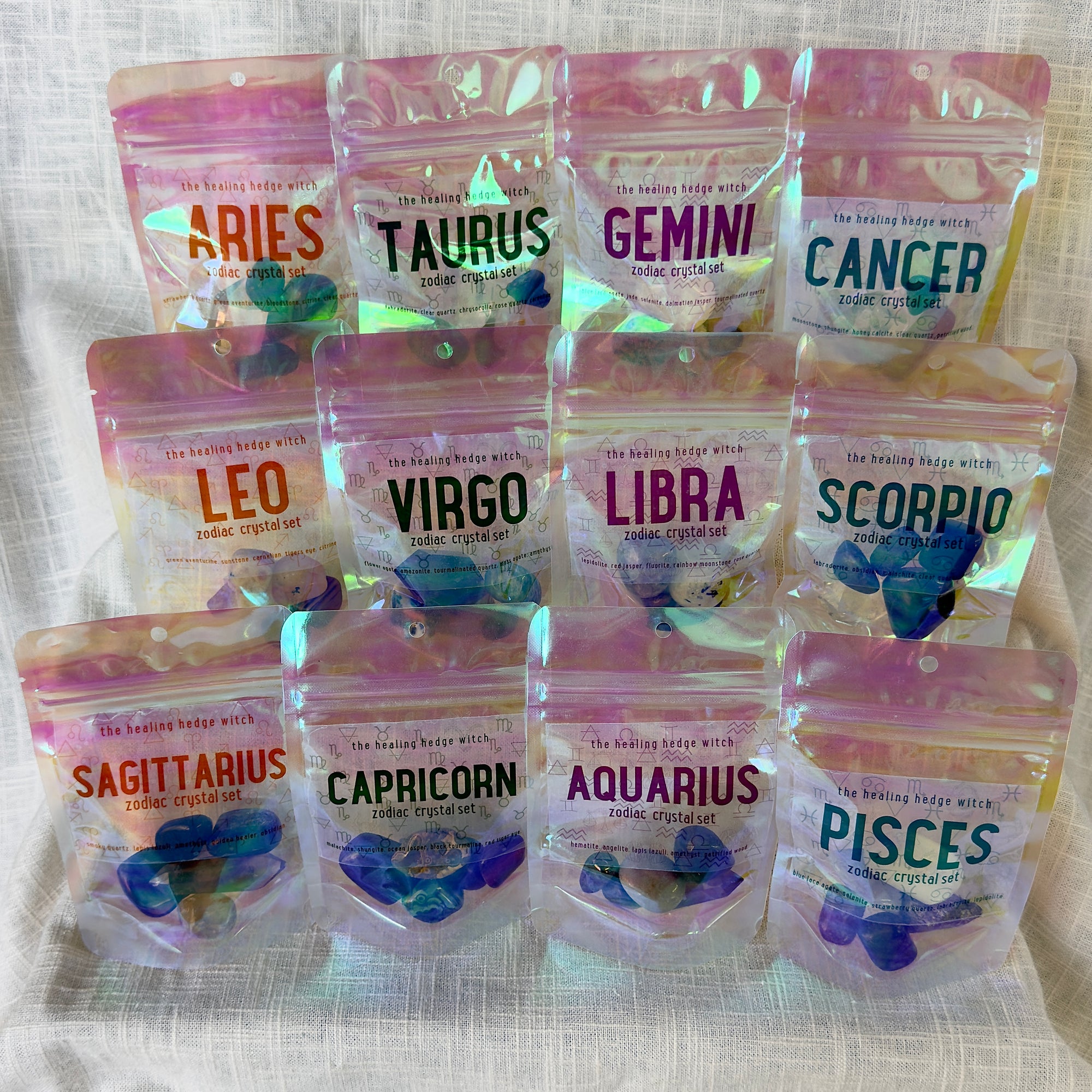 Zodiac Crystal Kits