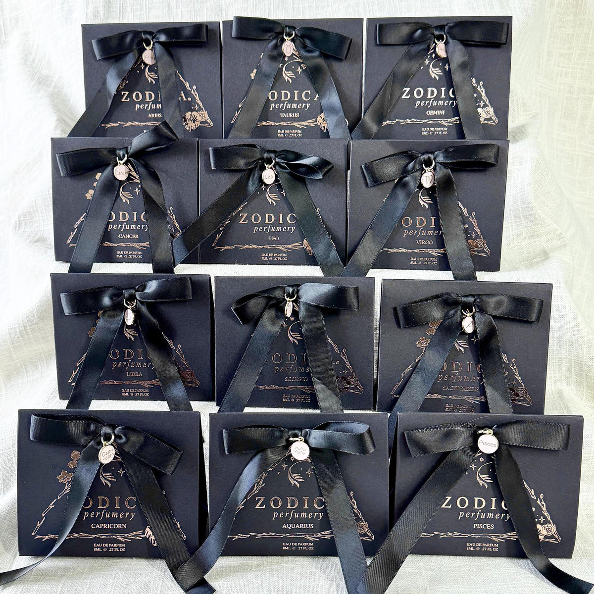 Zodiac Perfume Twist &amp; Spritz no parabens, phthalates, gluten, or dyes. Cruetly-free + vegan aries taurus gemini cancer leo virgo libra scorpio sagittarius capricorn aquarius pisces