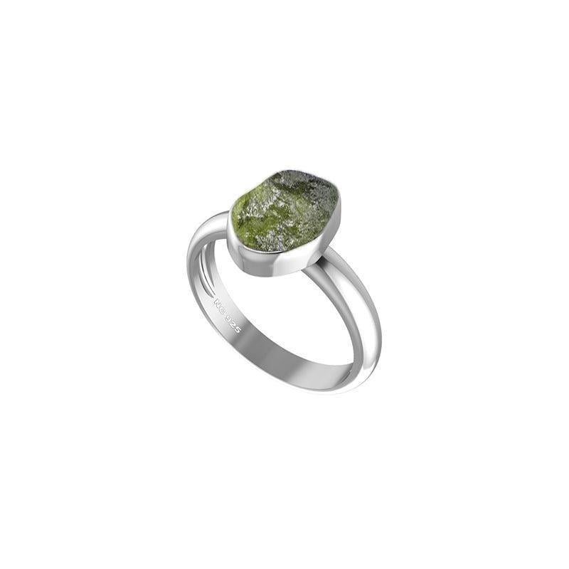 Moldavite Ring