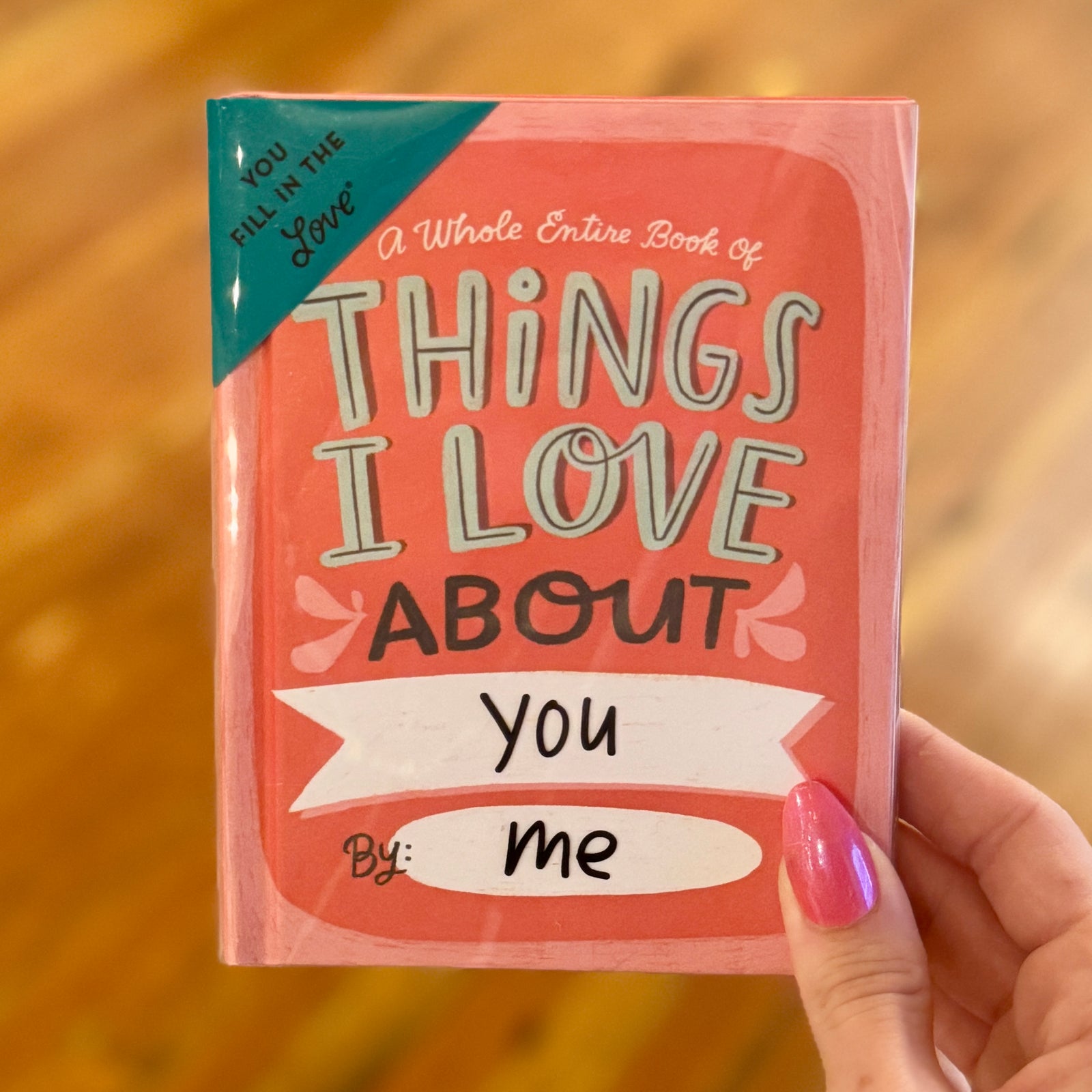 About You Fill in the Love Journal