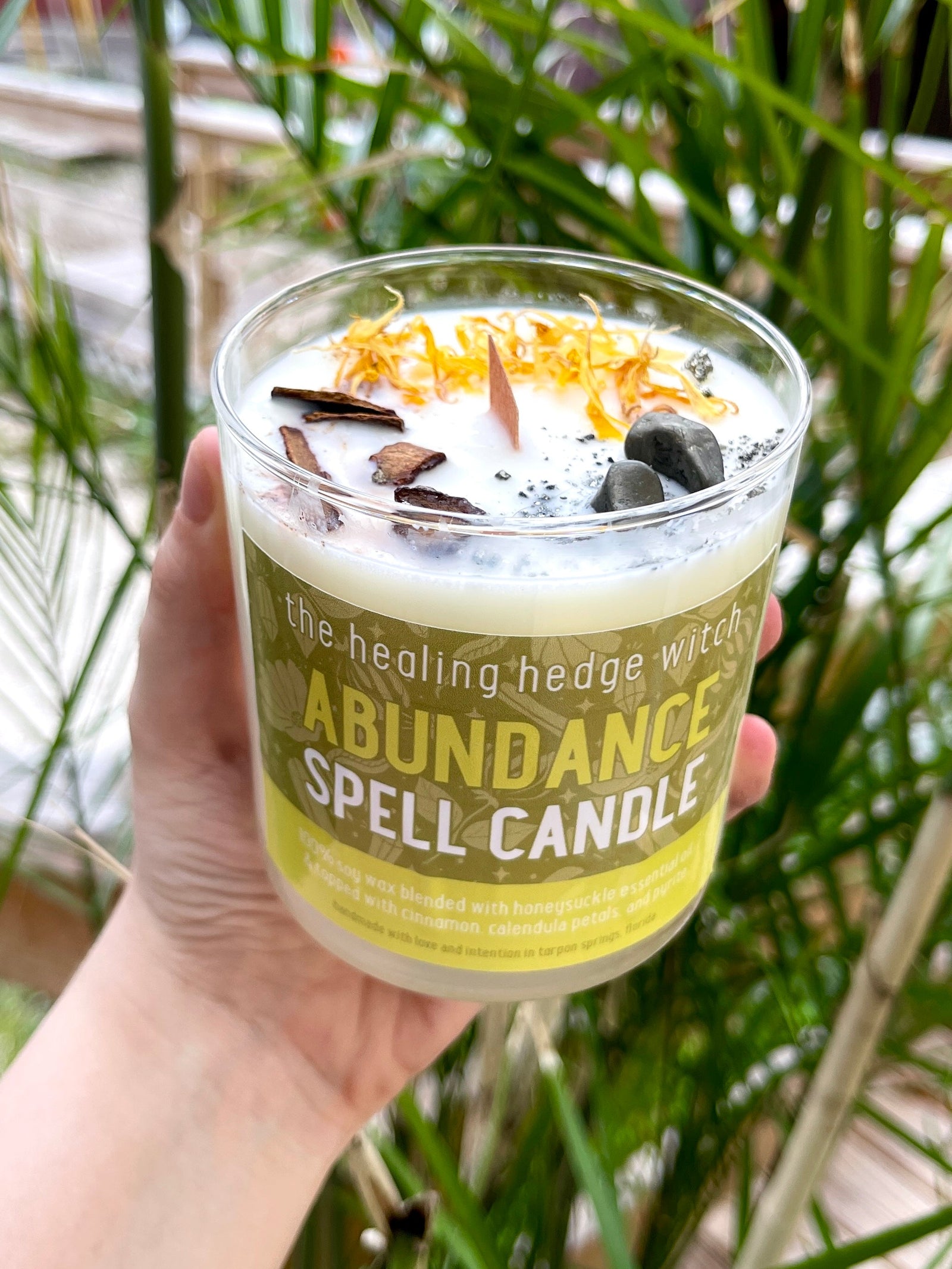 Abundance Spell Candle Old Packaging