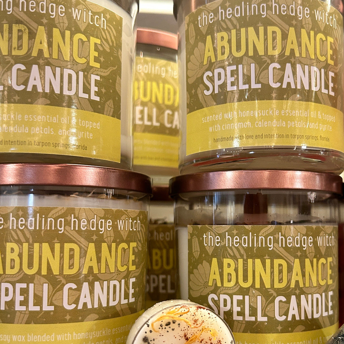 Abundance Spell Candle