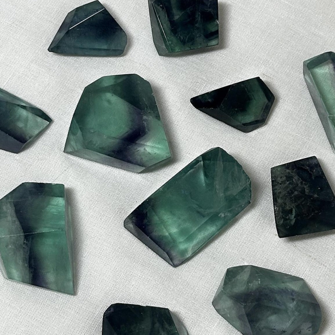 Fluorite Natural Polished Shape Intuitively Chosen