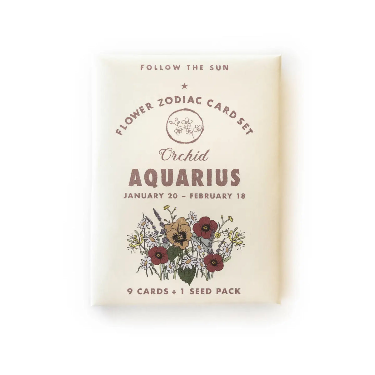 Flower Zodiac Sticker Set