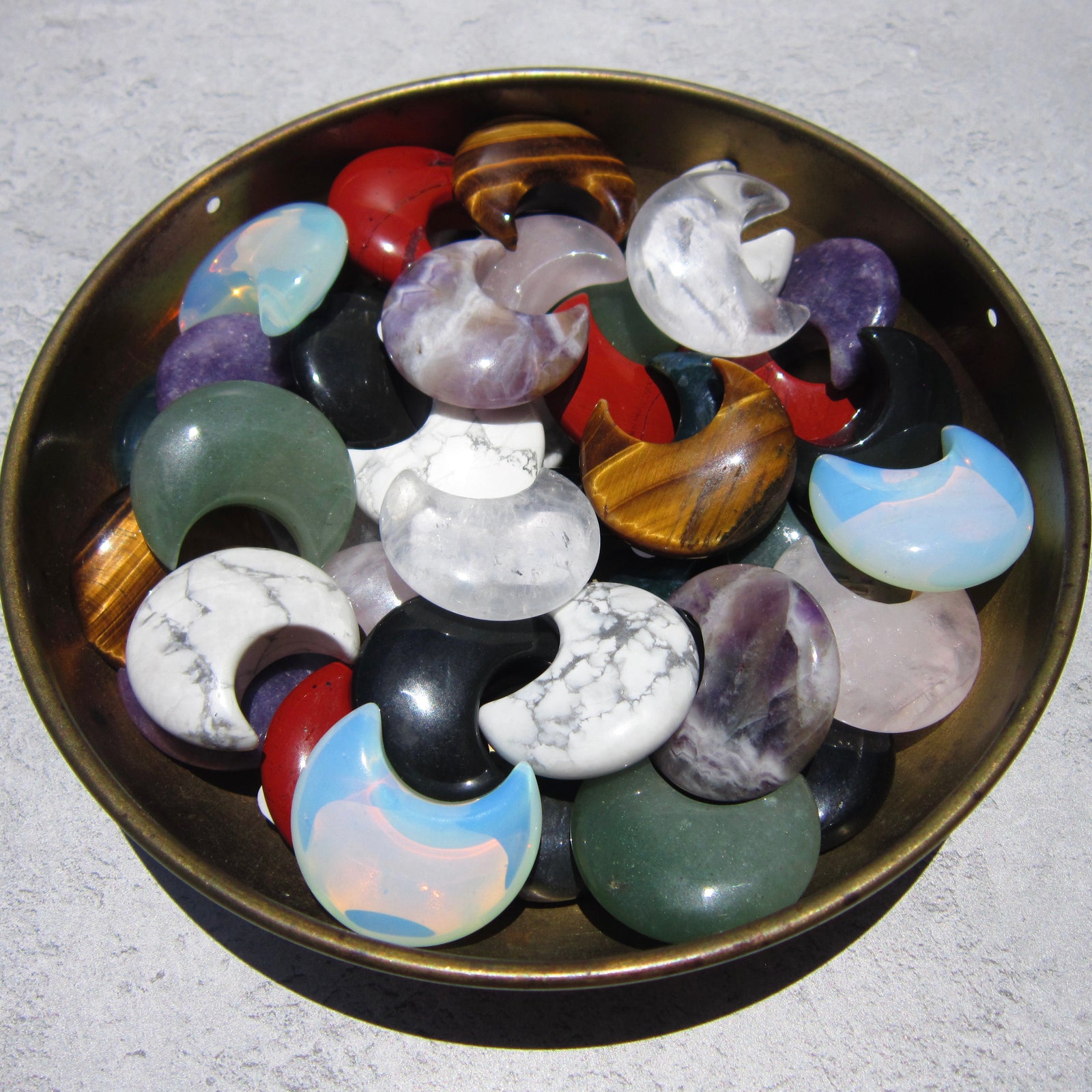 Assorted Crystal Moons