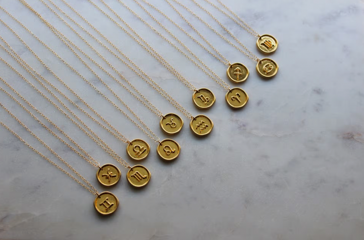 Coin Zodiac Necklace