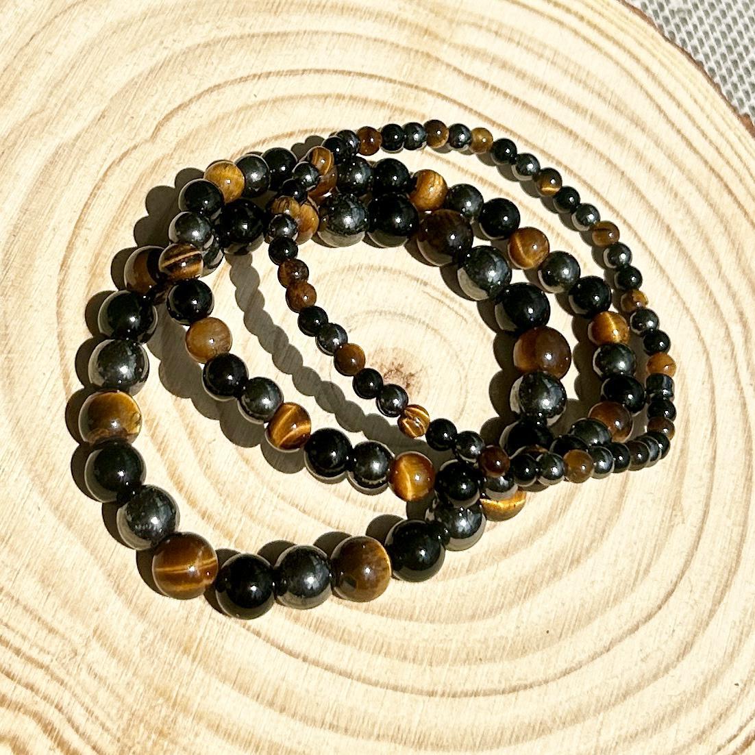 Triple Protection Trio Crystal Bracelet