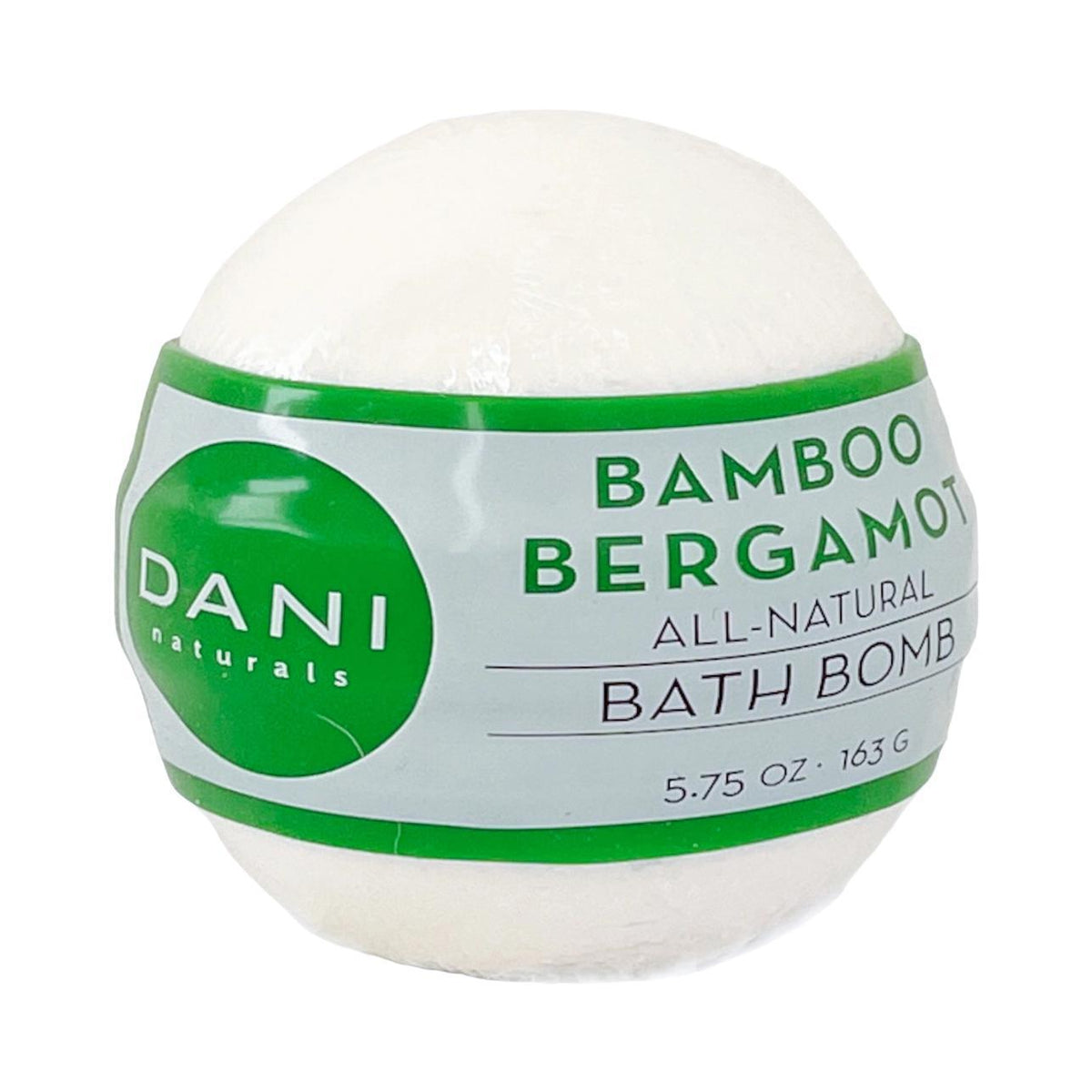 Natural Bath Bomb bamboo bergamot