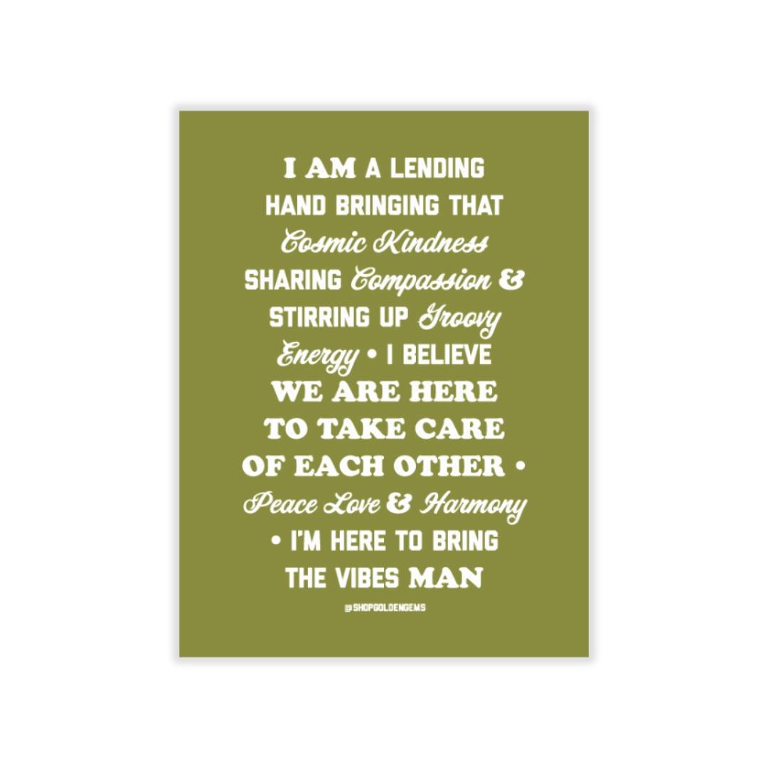 Mantra Print