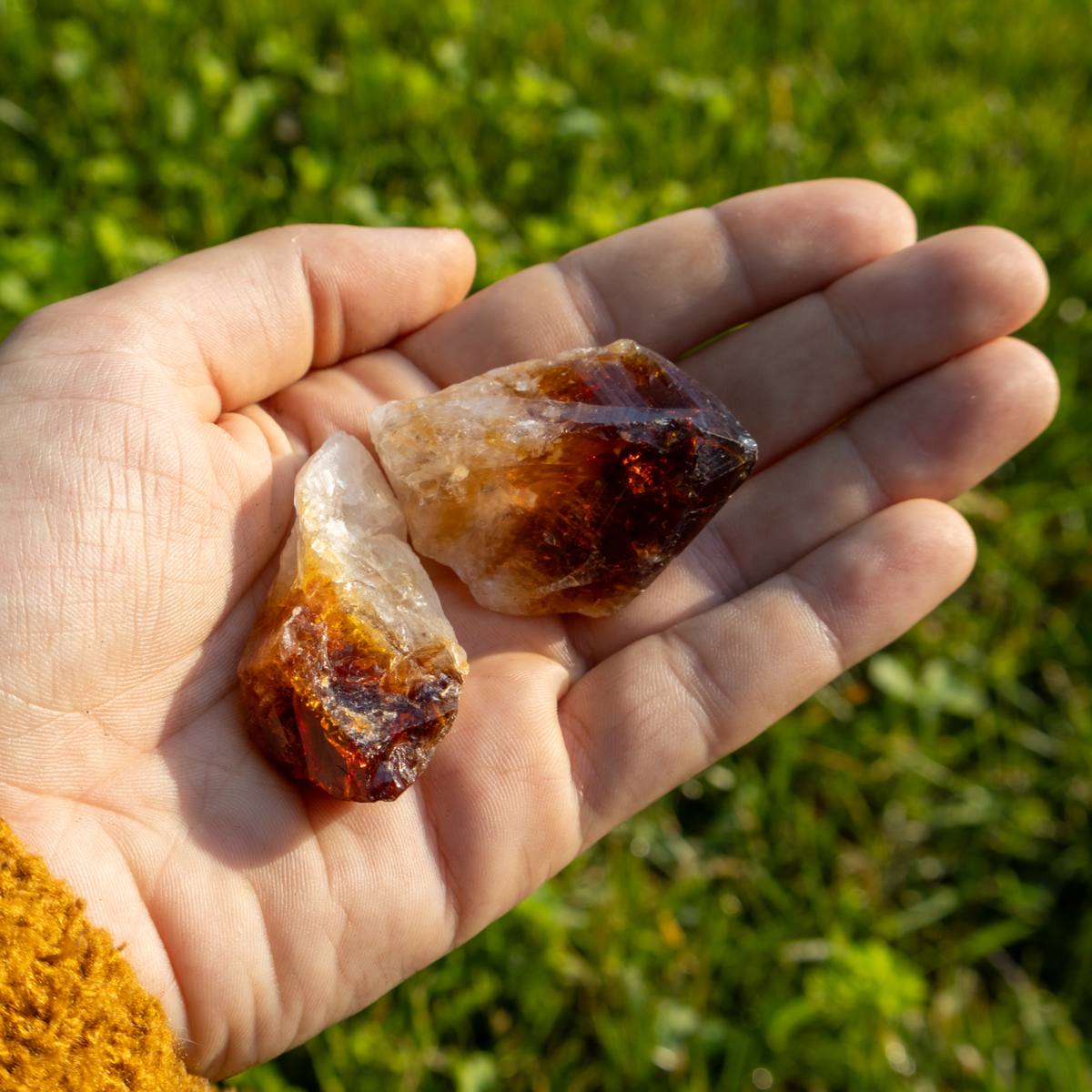 Rough Citrine Point