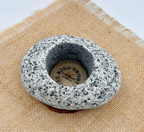 Beach Stone Succulent Planter