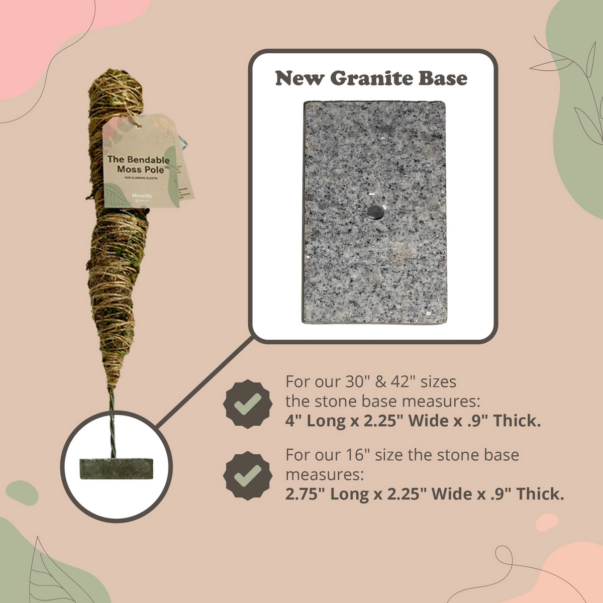 Bendable Moss Pole